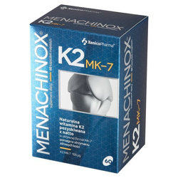 Menachinox K2 100 µg, witamina K2, 60 kapsułek
