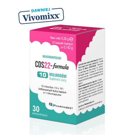 CDS22-Formula 10 mld, (dawniej Vivomixx), mikrokapsułki 30 sztuk