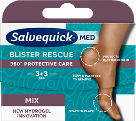 PLASTRY SALVEQUICK BLISTER RESCUE MIX 6SZTUK 
