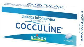 Boiron Cocculine, choroba lokomocyjna, 30 tabletek