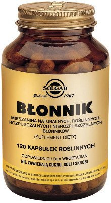 SOLGAR BŁONNIK MULTIPLE FIBRE FORM 120 KAPSUŁEK