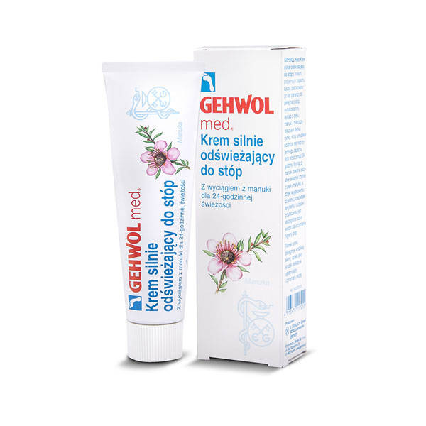MIRALEX SP. Z O.O. Gehwol Med, krem do stóp silnie odświeżający, 125 ml — Składniki i ocena