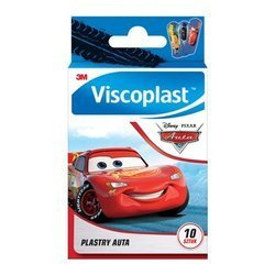 ZESTAW PLASTRÓW AUTA 10SZTUK (VISCOPLAST)