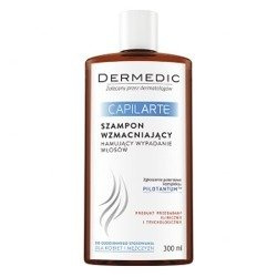 Dermedic Capilarte, szampon wzmacniający,hamujący wypadanie włosów, 300 ml 