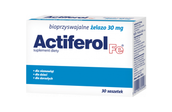 Actiferol FE 30 mg, 30 saszetek