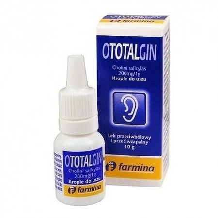 Ototalgin, krople do uszu, 10 g