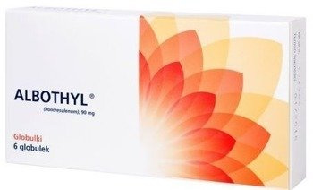 Albothyl, globulki, 6 sztuk