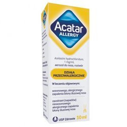 Acatar Allergy 1 mg/ml, aerozol do nosa, 10 ml