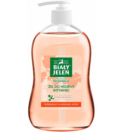 Biały Jeleń, żel do higieny intymnej kora dębu, 500 ml