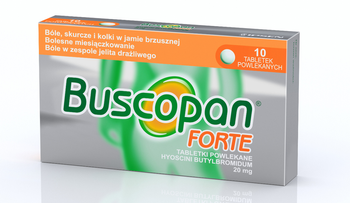 Buscopan Forte 20 mg 10 tabletek